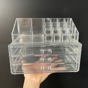 Clear Acrylic Makeup Organizer
